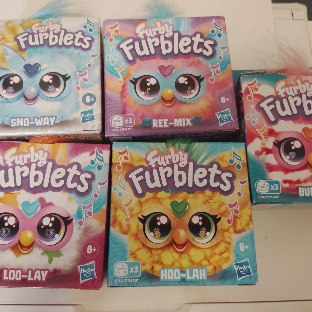Hasbro Furby Furblets Colorful Toy Collection